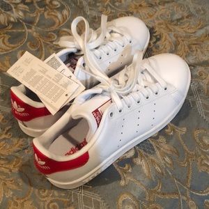 Stan Smith Adidas Shoes (Red)